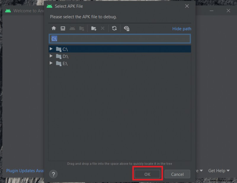 Ausführen von APK-Dateien auf einem Windows 10-Gerät