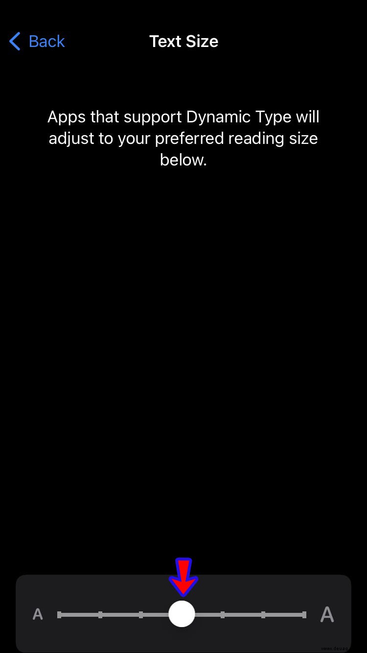 So ändern Sie die Schriftgröße auf einem iPhone