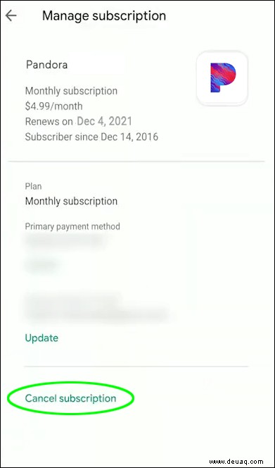 So kündigen Sie ein Abonnement bei Google Play