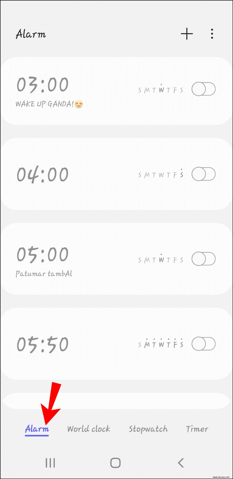 So stellen Sie einen Song als Alarm auf einem Android-Gerät ein