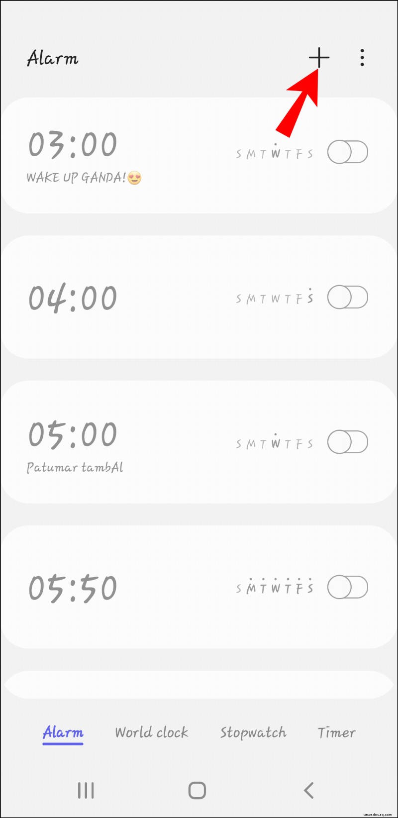 So stellen Sie einen Song als Alarm auf einem Android-Gerät ein