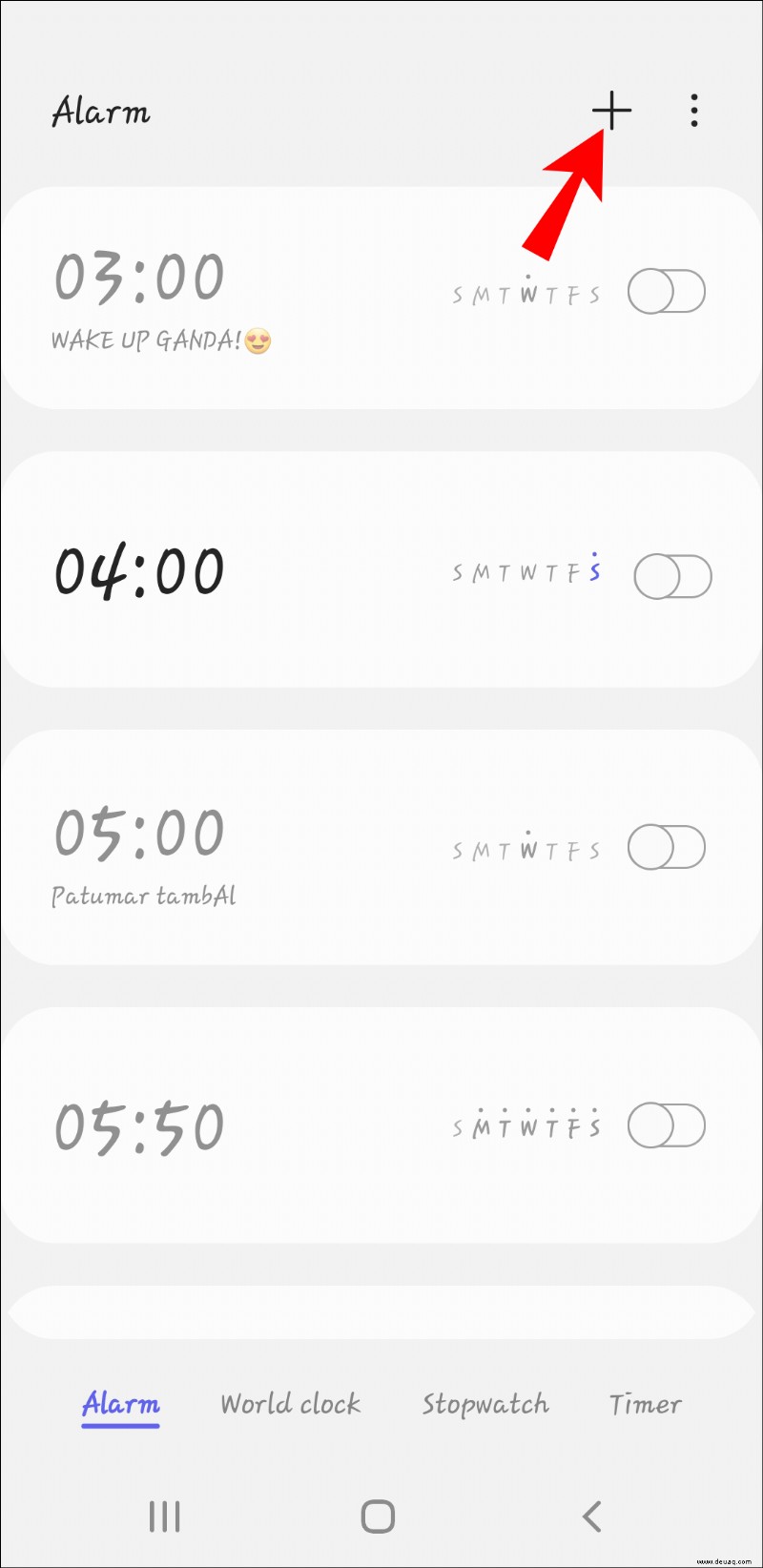 So stellen Sie einen Song als Alarm auf einem Android-Gerät ein