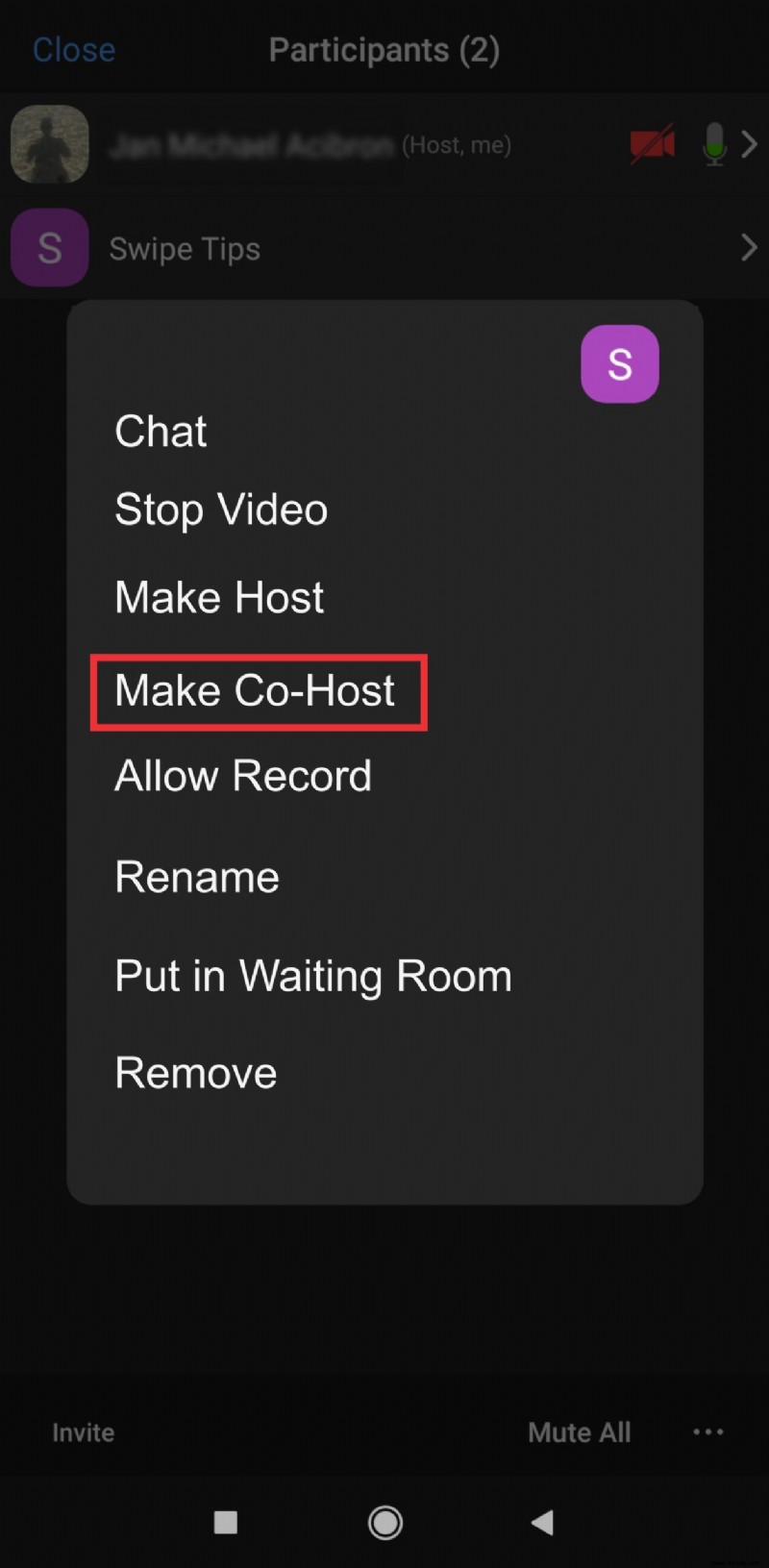 So erstellen Sie einen Co-Host auf Zoom