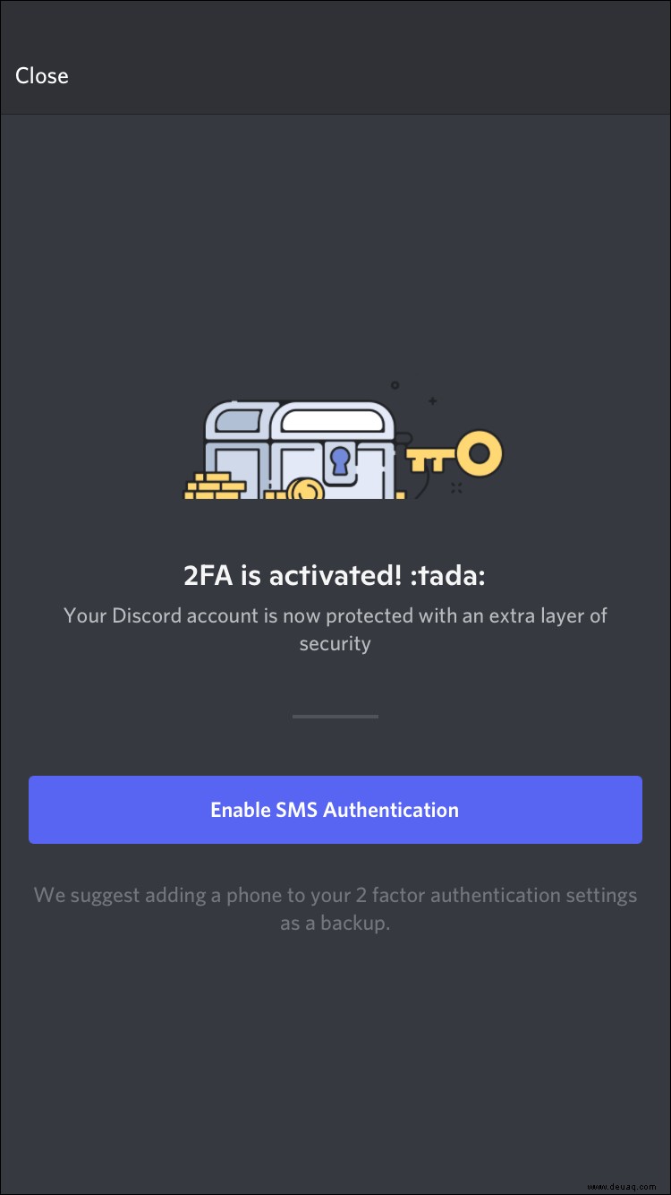 So aktivieren oder deaktivieren Sie 2FA auf Discord