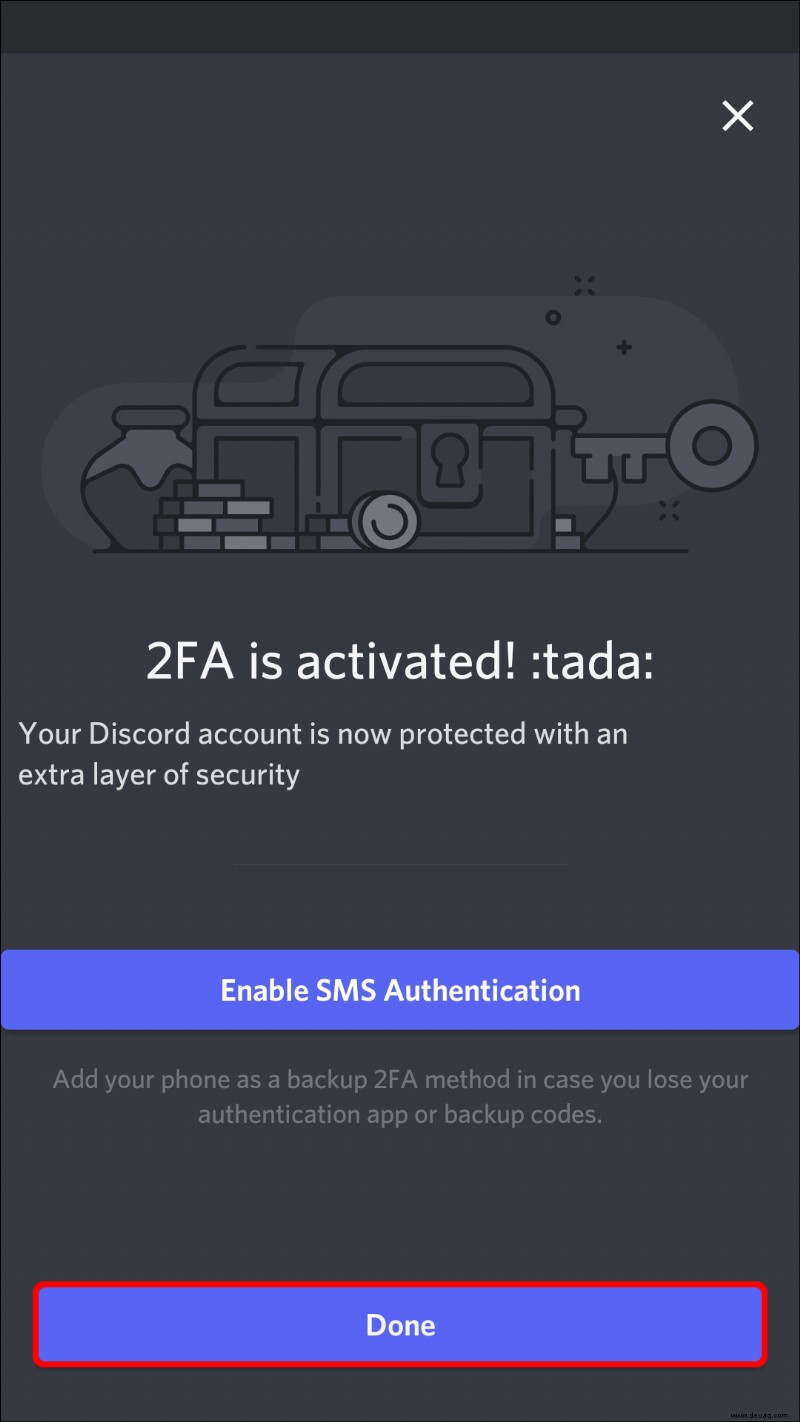So aktivieren oder deaktivieren Sie 2FA auf Discord