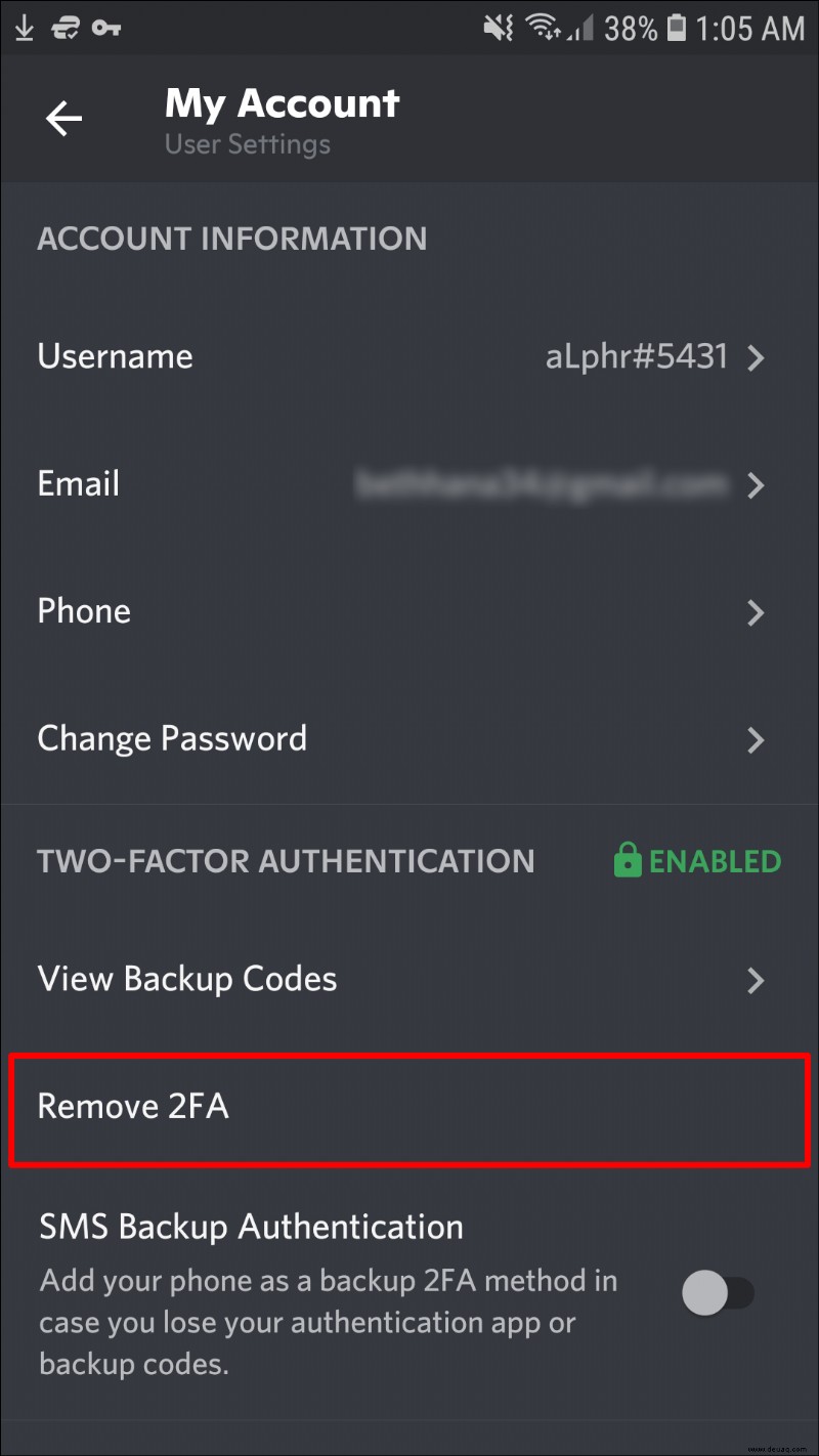 So aktivieren oder deaktivieren Sie 2FA auf Discord