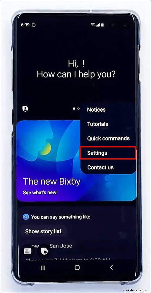 So deaktivieren Sie Bixby auf einem Samsung-Gerät