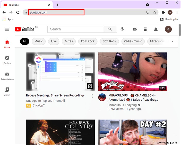 So blockieren Sie YouTube in Google Chrome