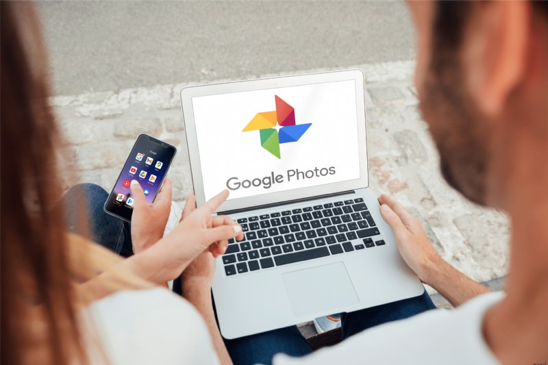 So wählen Sie alle in Google Fotos von einem PC oder Mobilgerät aus 