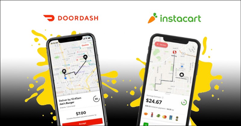 Instacart vs. Doordash – Ein Verbraucher- und Fahrervergleich 