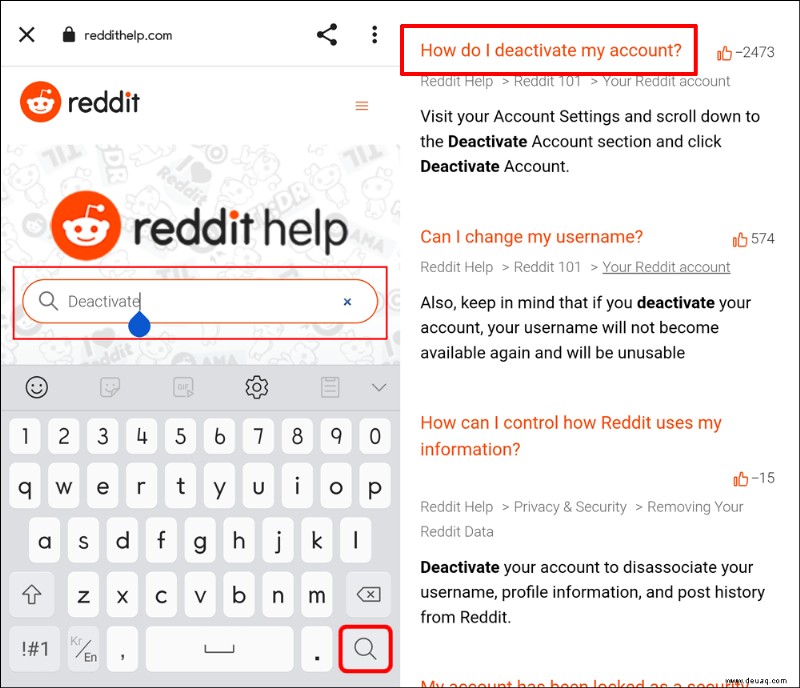 So löschen Sie Ihr Reddit-Konto 