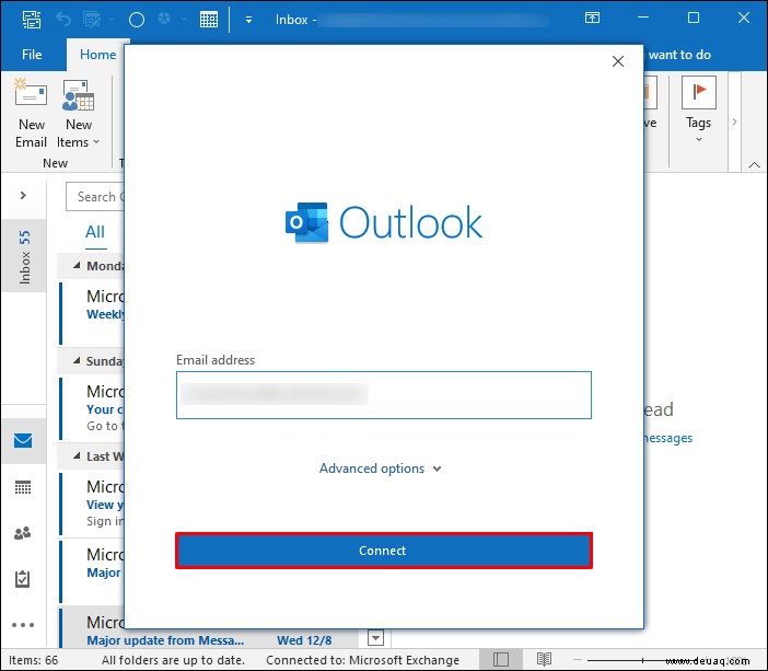 So fügen Sie Outlook ein Hotmail-Konto hinzu 