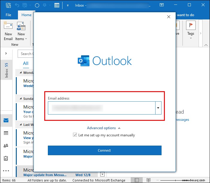 So fügen Sie Outlook ein Hotmail-Konto hinzu 