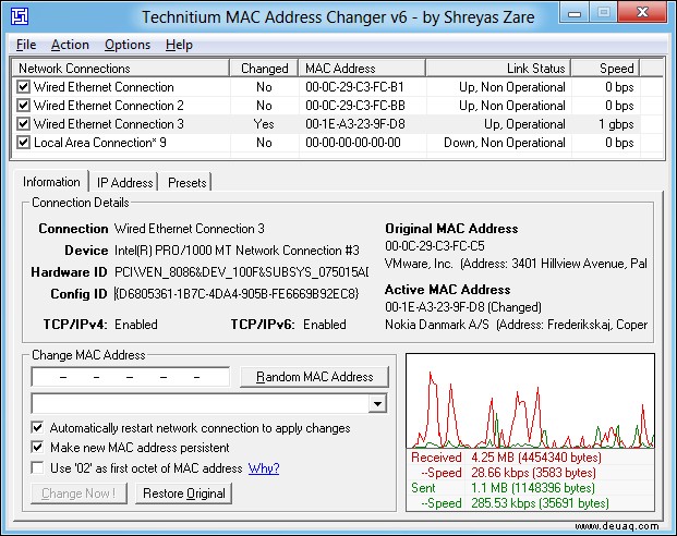 Ändert die Verwendung eines VPN Ihre Mac-Adresse?