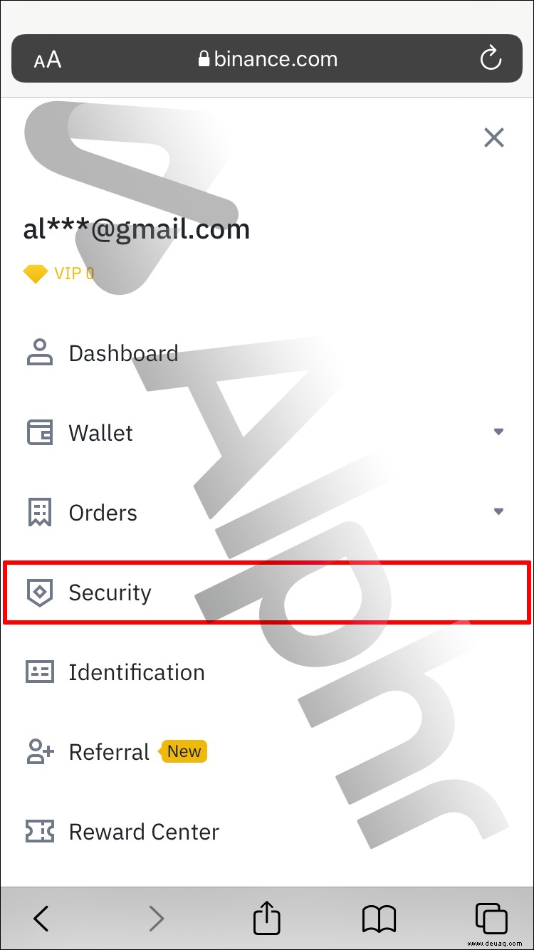 So ändern Sie Ihre E-Mail-Adresse in Binance