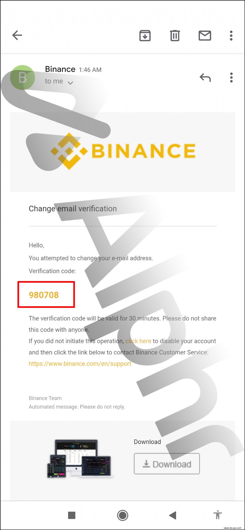 So ändern Sie Ihre E-Mail-Adresse in Binance