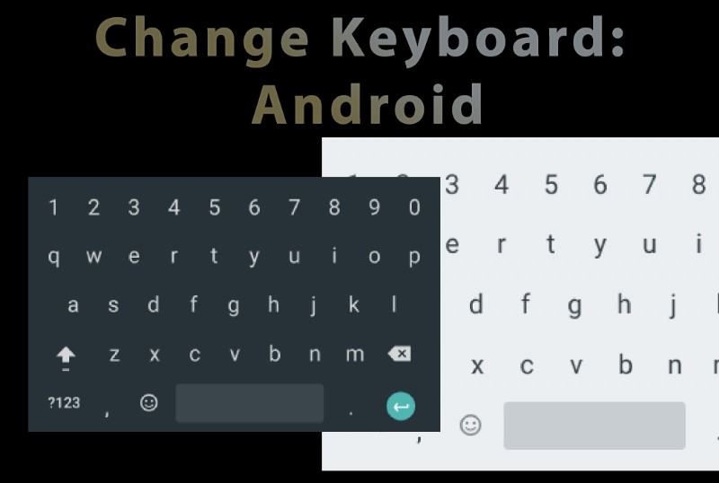 So ändern Sie die Tastatur auf einem Android