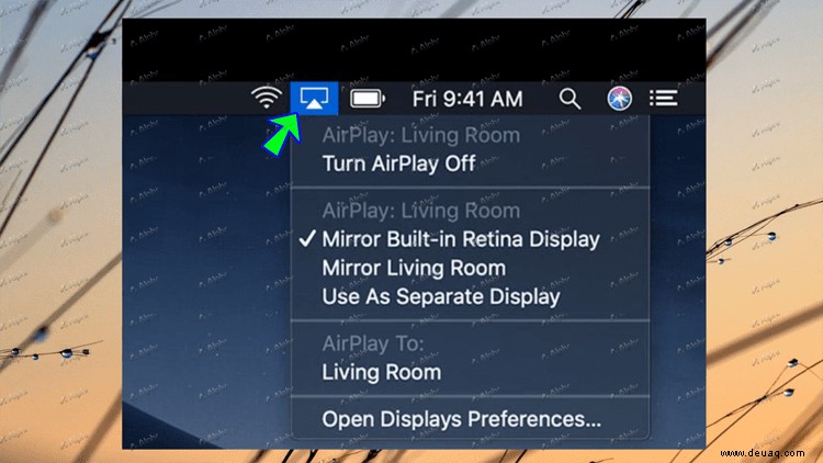 So spiegeln Sie einen Mac auf einen Smart TV