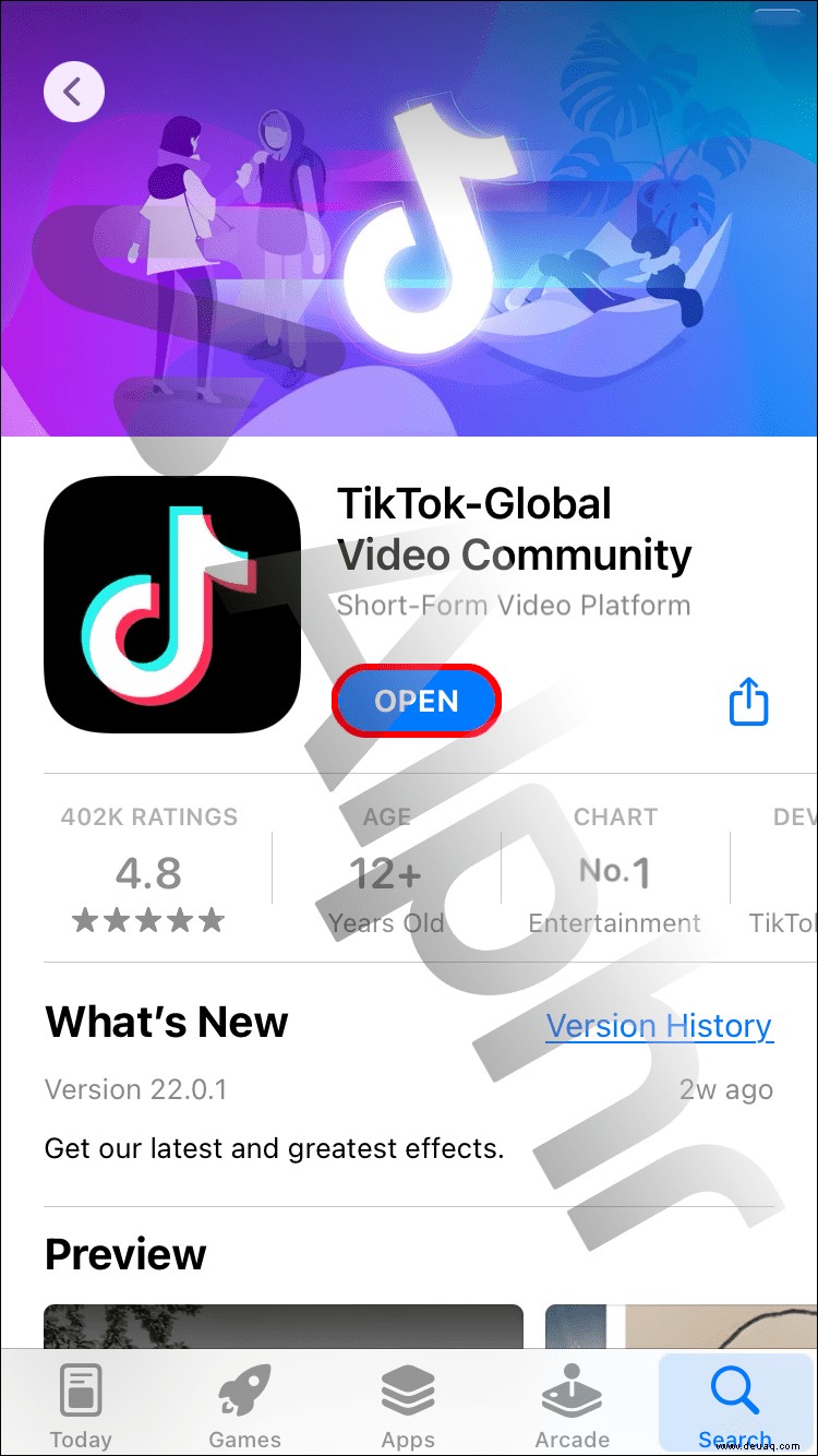 Wie man jemanden in TikTok markiert