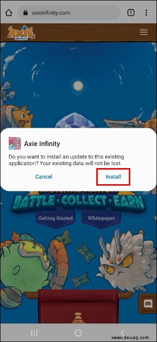 Axie Infinity:Wie man auf einem iPhone oder Android spielt