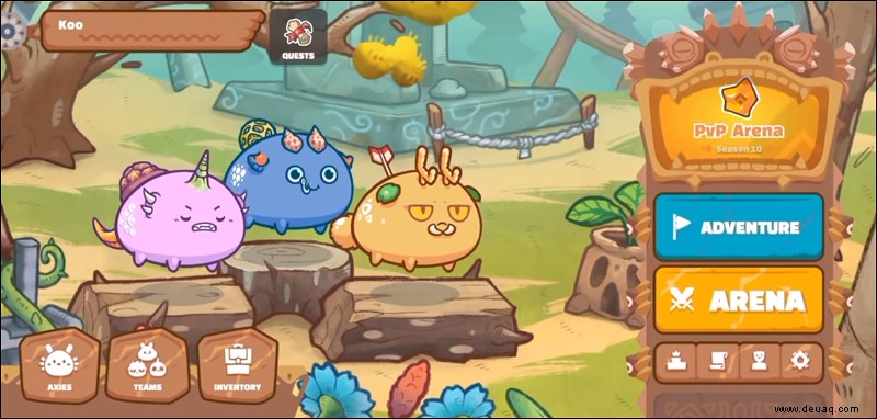 Axie Infinity:Wie man auf einem iPhone oder Android spielt