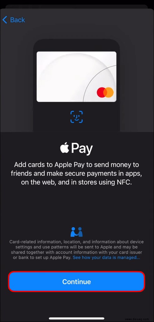 Einrichten von Apple Pay auf Apple-Geräten