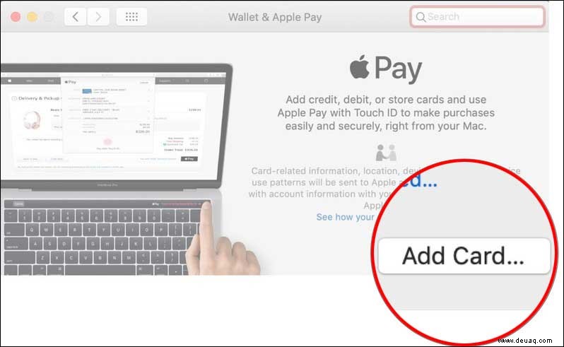 Einrichten von Apple Pay auf Apple-Geräten