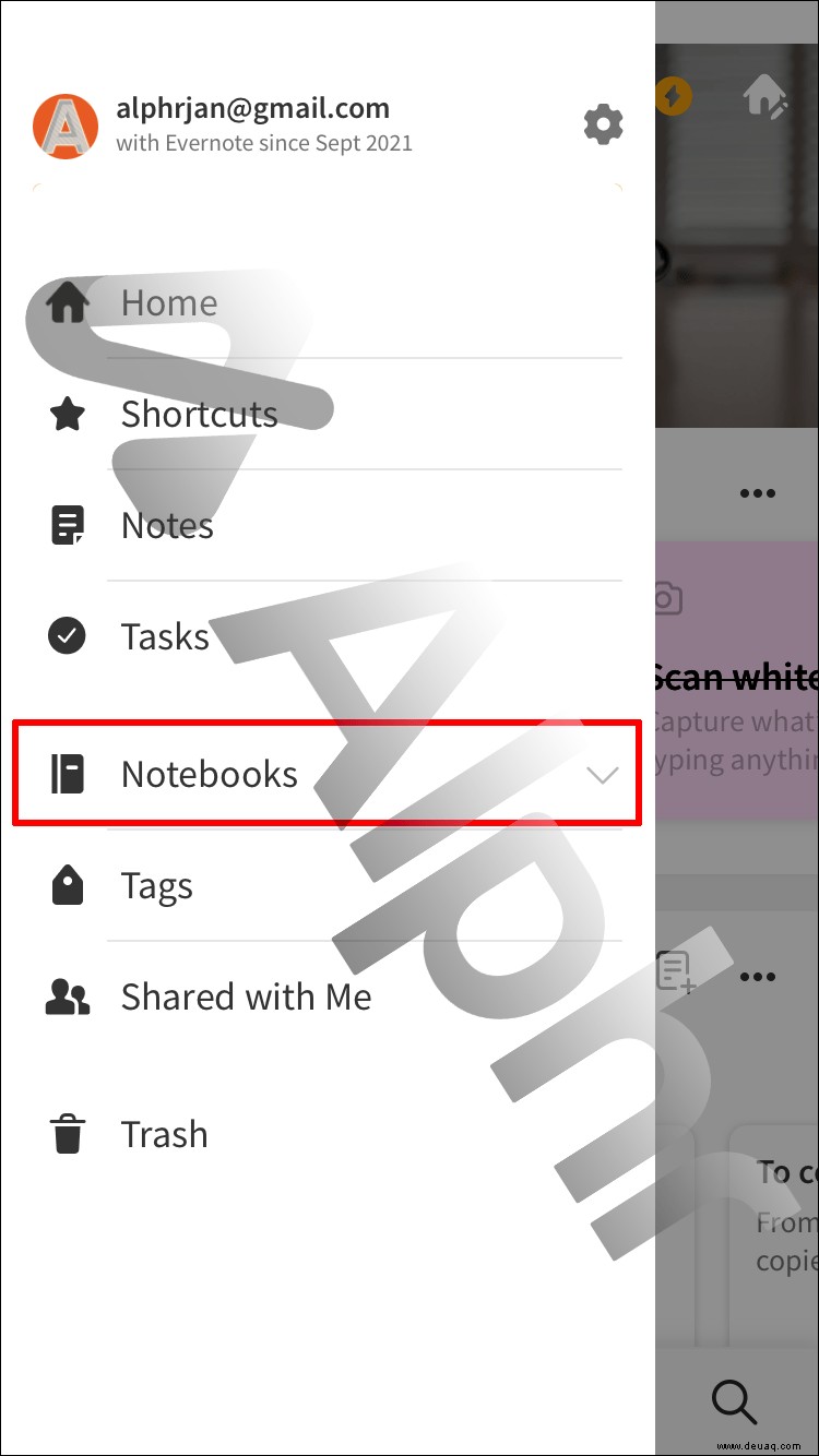 So löschen Sie ein Notizbuch in Evernote