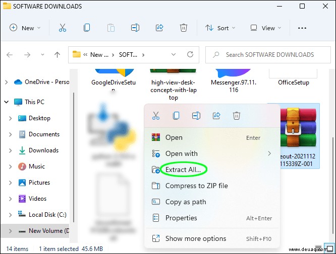 So laden Sie alle Dateien von Google Drive herunter