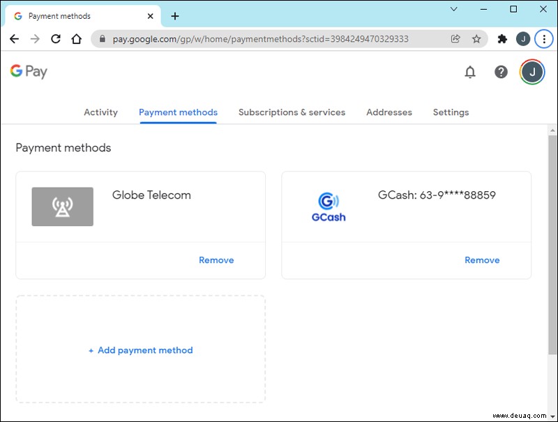 So entfernen Sie eine Zahlungsmethode in Google Play