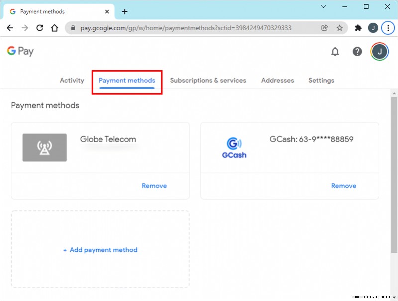 So entfernen Sie eine Zahlungsmethode in Google Play