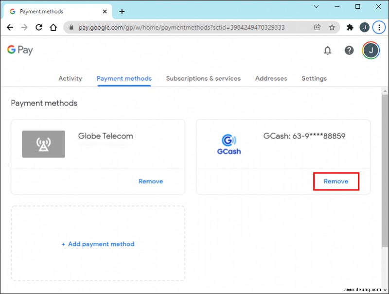 So entfernen Sie eine Zahlungsmethode in Google Play