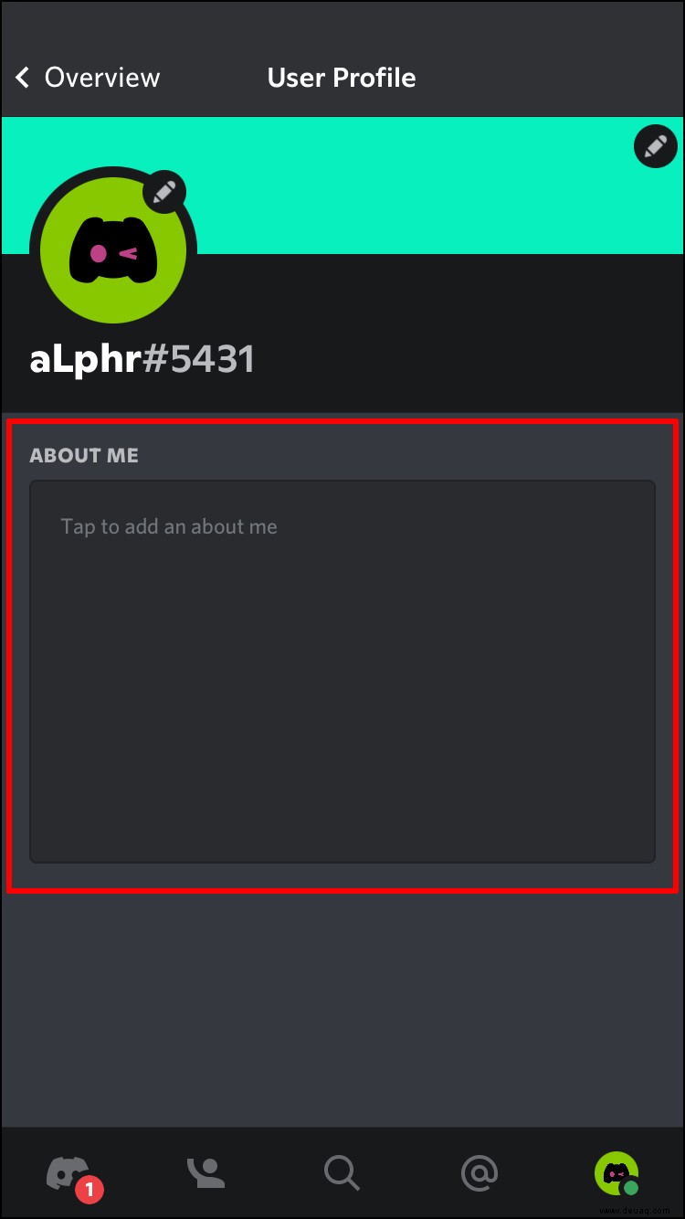 So fügen Sie den Abschnitt „Über mich“ in Discord hinzu 