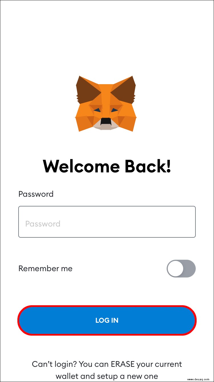 So ändern Sie ein MetaMask-Passwort 