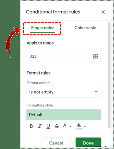 So markieren Sie den höchsten Wert in Google Sheets 