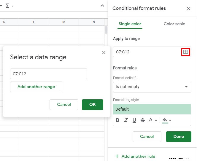 So markieren Sie den höchsten Wert in Google Sheets 