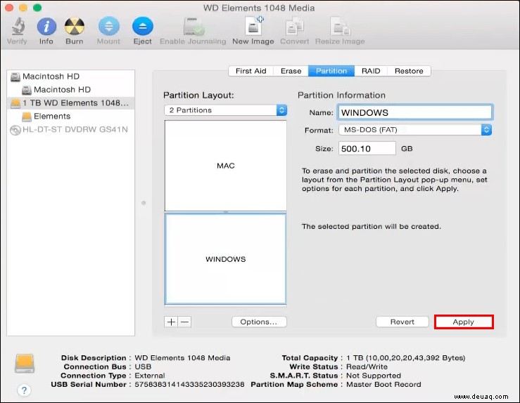 So formatieren Sie eine externe Festplatte für einen Mac 