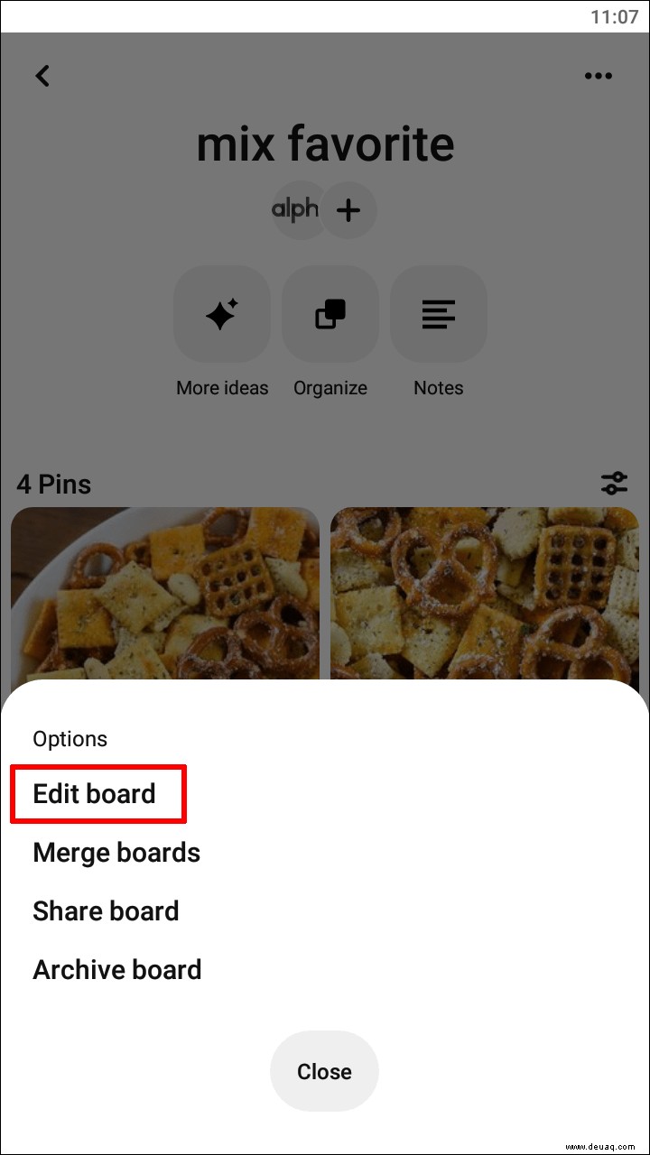 So machen Sie ein Board in Pinterest privat