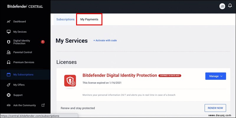 So deaktivieren Sie Bitdefender vorübergehend oder dauerhaft