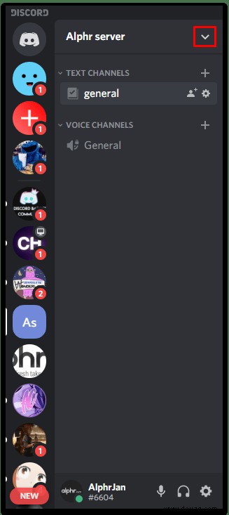 So verlassen Sie einen Discord-Server