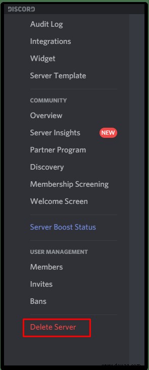 So verlassen Sie einen Discord-Server