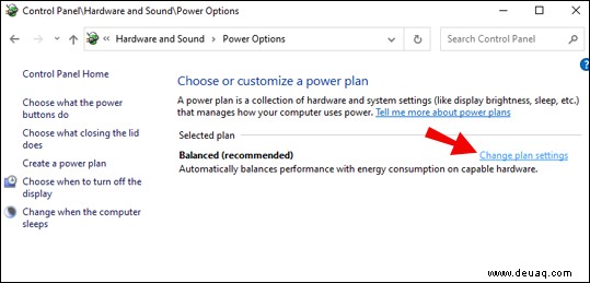 Anzeigen des Batterieprozentsatzes in Windows 10