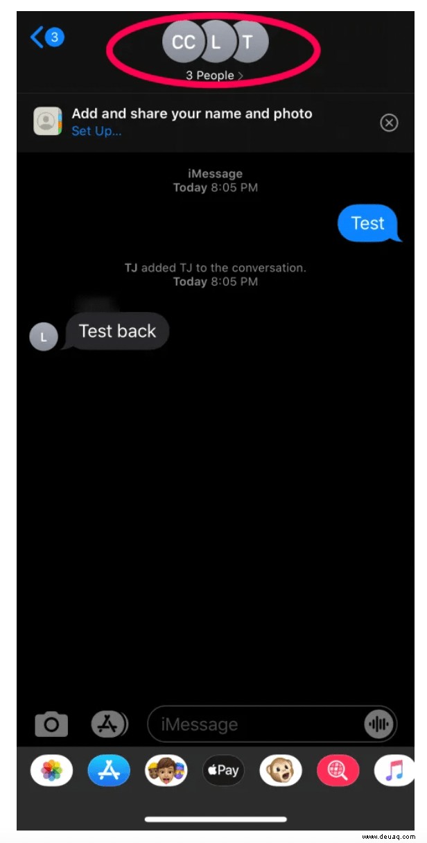 So entfernen Sie jemanden aus einer Textnachrichtengruppe auf dem iPhone