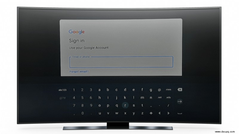 Erste Schritte mit Ihrem Android TV 