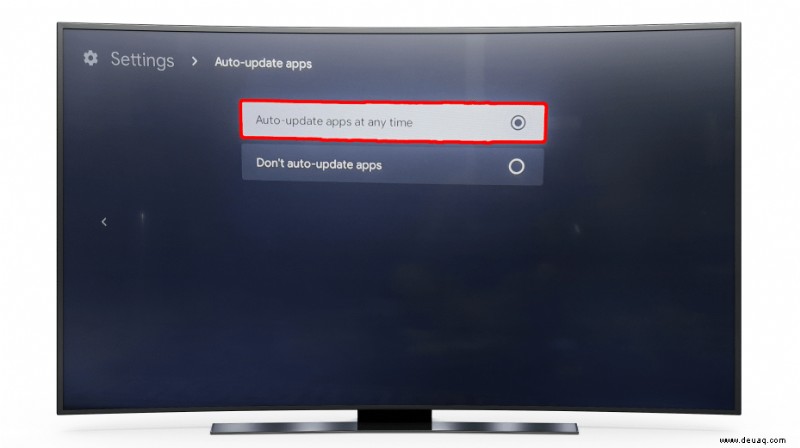 Erste Schritte mit Ihrem Android TV 