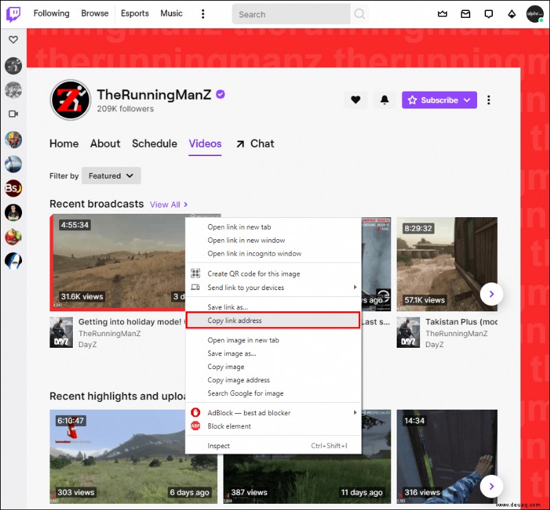 So laden Sie Twitch VOD-Videos auf einen PC oder ein Smartphone herunter 