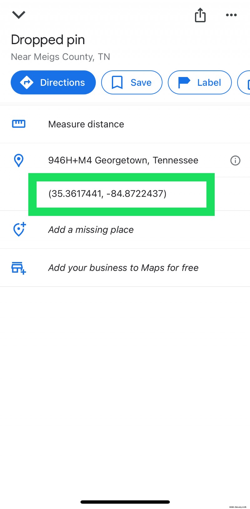 So erhalten Sie die GPS-Koordinaten für einen Standort in Google Maps 