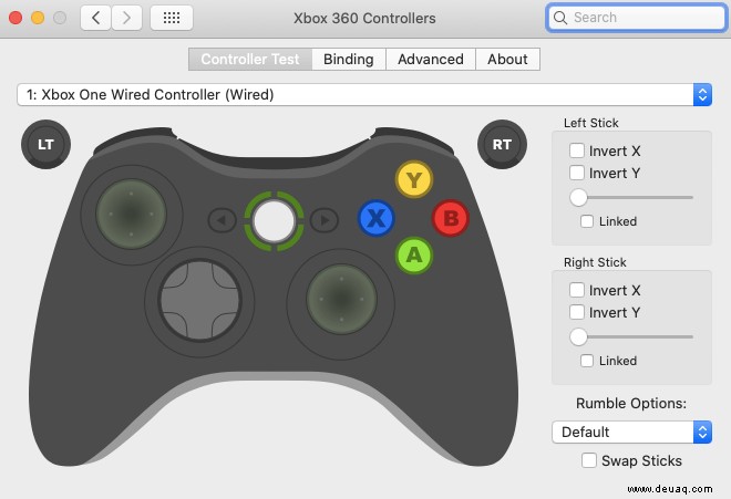 So verwenden Sie einen Xbox One Controller mit einem Mac 