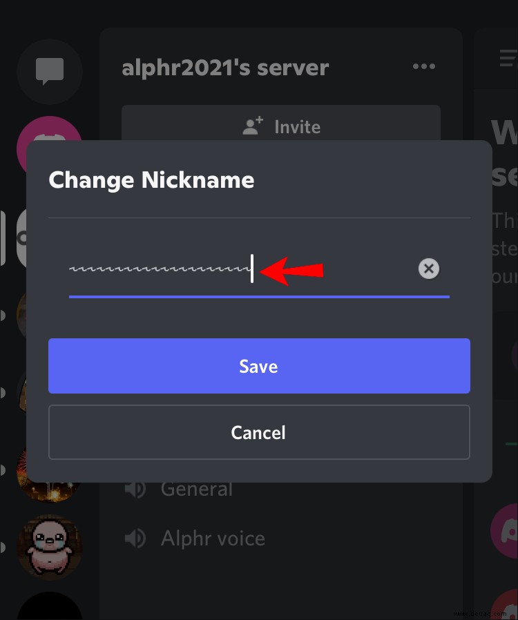 So erstellen Sie einen unsichtbaren Discord-Namen 