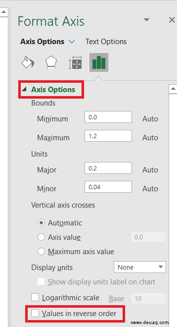 So ändern Sie die X-Achse in Excel